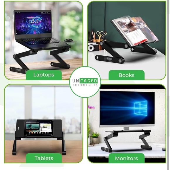 Uncaged Ergonomics Laptop Stand Holder - Picture 4 of 16